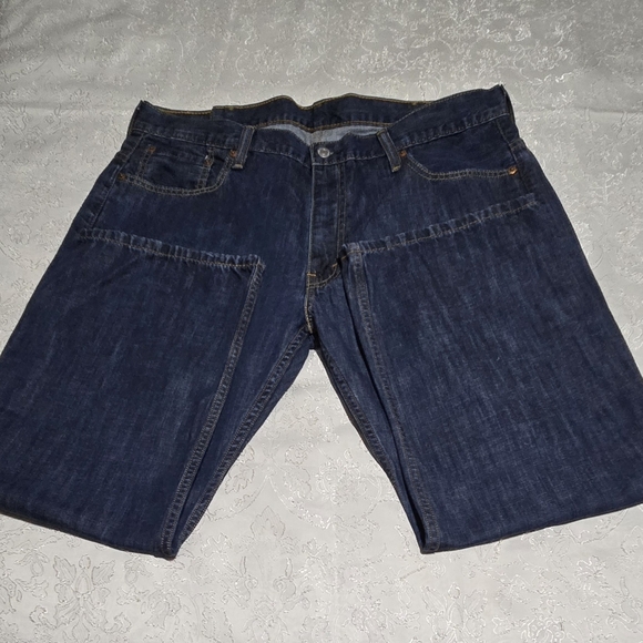 LEVIS 569 Y2K DENIM JEANS 38X30 RELAXED LOOSE FIT STRAIGHT LIGHT WASH - Picture 3 of 16